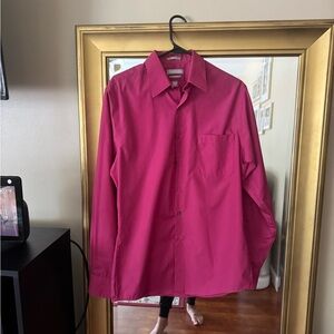 Van Heusen Fuchsia Dress Shirt